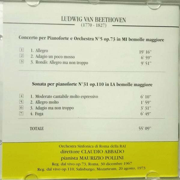 Ludwig van Beethoven - Concerto Per Pianoforte E Orchestra N.5 Op. 73 In Mi Bemolle Maggiore, "L'Imperatore" / Sonata Per Pianoforte No 31 Op. 110 [2]