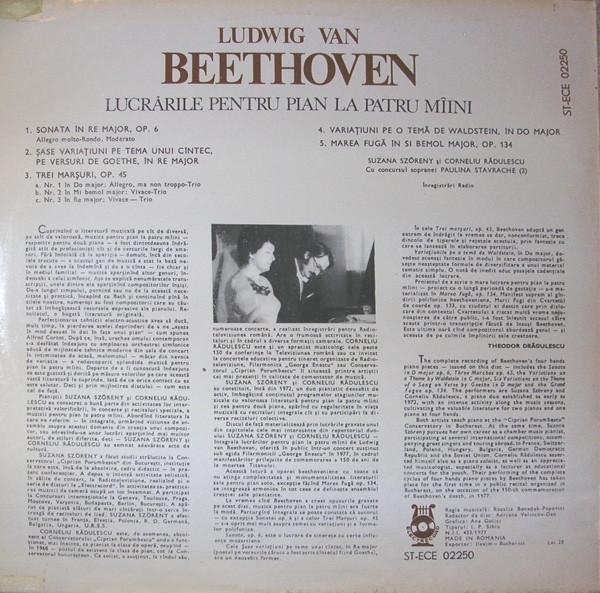 Ludwig Van Beethoven - Lucrările Pentru Pian La Patru Mîini = Piano Works For Four Hands [2]