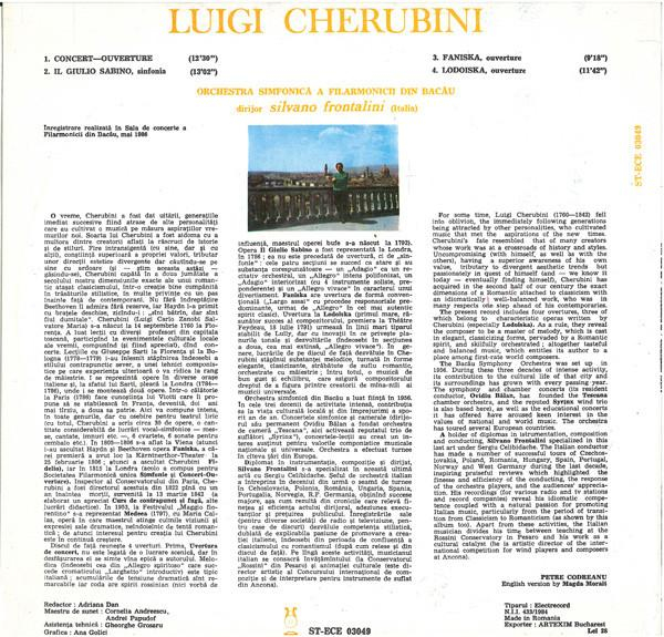 Luigi Cherubini - Orchestral Works [2]