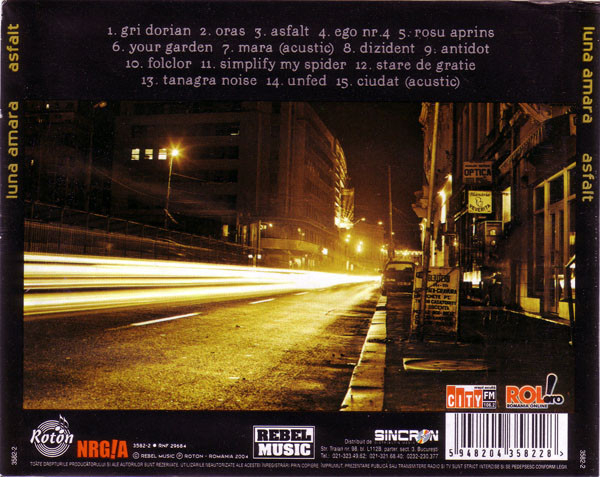 Luna Amara – Asfalt, (CD) [2]