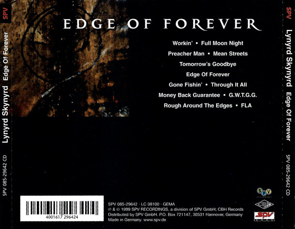 Lynyrd Skynyrd – Edge Of Forever (CD) [2]