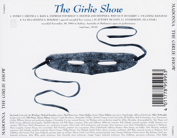 Madonna - The Girlie Show (CD) [2]
