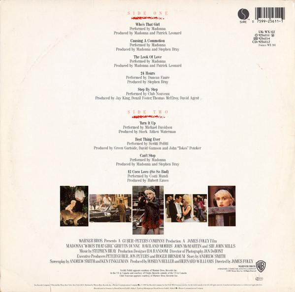 Madonna - Whos That Girl (Original Motion Picture Soundtrack) [2]
