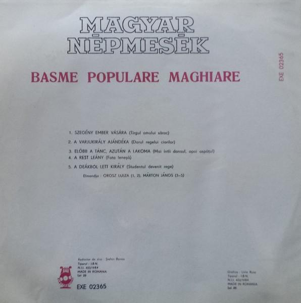 Magyar Mesék (Basme Populare Maghiare), (Disc Vinil) [2]