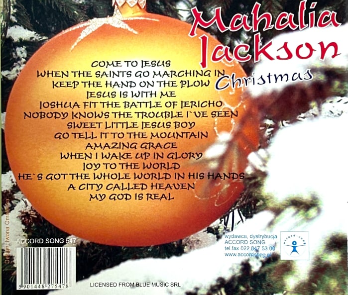 Mahalia Jackson - Christmas (CD) [4]