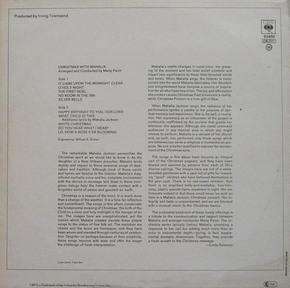 Mahalia Jackson - Christmas With Mahalia [2]