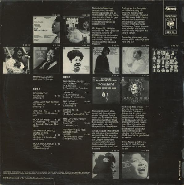 Mahalia Jackson - Welcome To Europe [2]