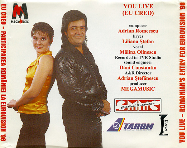 Mălina Olinescu – You Live (Eu Cred) (CD) [2]