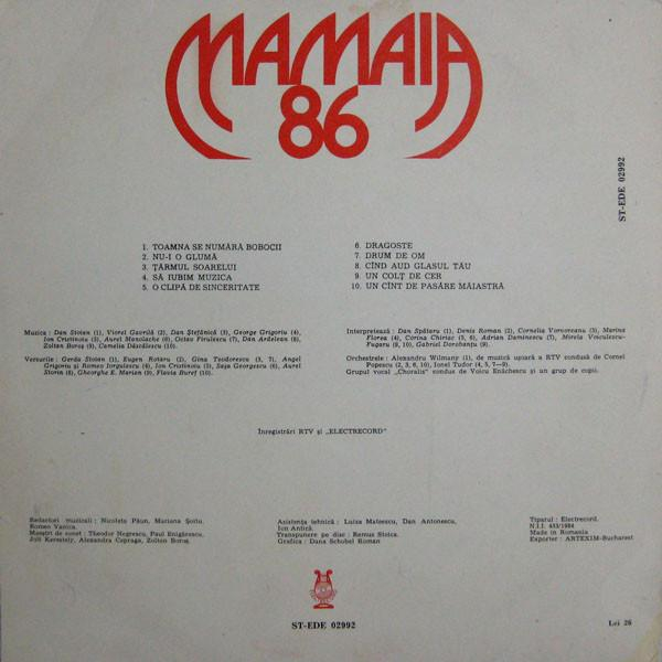 Mamaia 86, (Disc Vinil) [2]