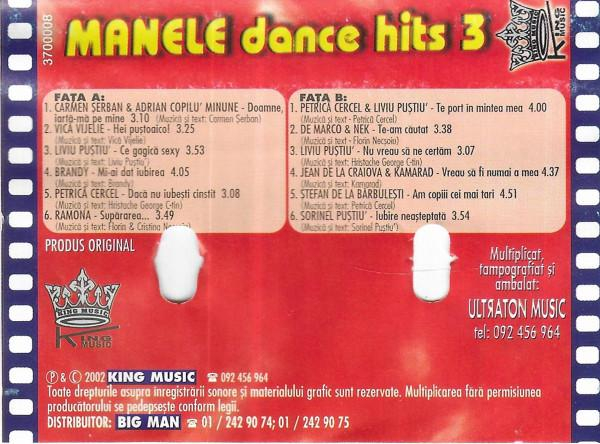 Manele Dance Hits 3, (Casetă Audio) [2]