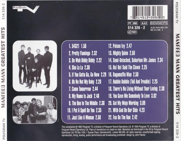 Manfred Mann - Greatest Hits (CD) [2]