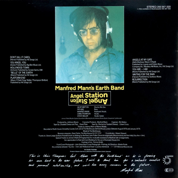 Manfred Mann's Earth Band – Angel Station (DISC VINIL) [2]