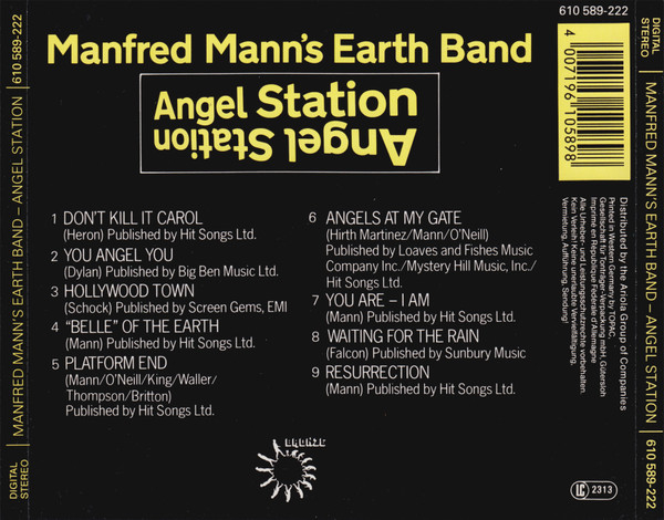 Manfred Mann's Earth Band - Angel Station (CD) [2]