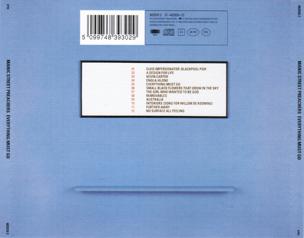 Manic Street Preachers - Everything Must Go (CD) [2]