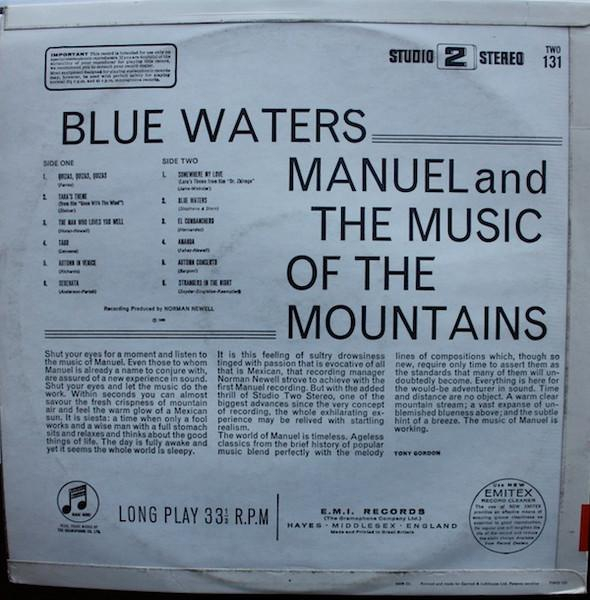 Manuel And His Music Of The Mountains - Blue Waters (Disc Vinil) [2]