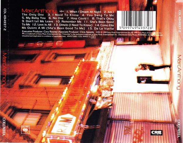 Marc Anthony - Marc Anthony , (CD) [2]