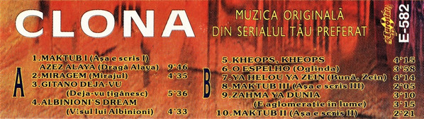 Marcus Viana Voce: Malu Aires – Clona (Muzica Originalã Din Serialul Tãu Preferat) (CASETA) [2]
