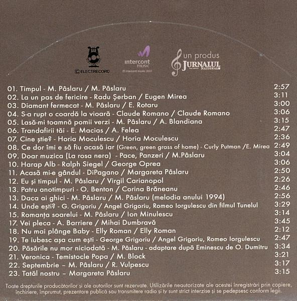Margareta Pâslaru - Margareta Pâslaru, (CD) [2]