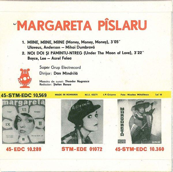 Margareta Pâslaru - Mîine, Mîine, Mîine / Noi Doi Și Pămîntu-ntreg (7 Inch) [2]