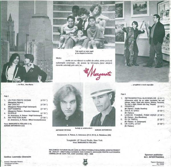 Margareta Pâslaru - Un Pod Peste Ocean..., (Disc Vinil) [2]