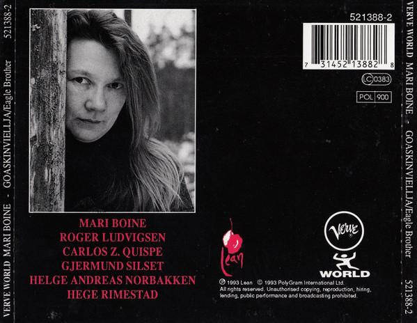 Mari Boine - Goaskinviellja = Eagle Brother (CD) [2]