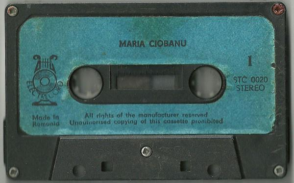 Maria Ciobanu - Maria Ciobanu (Caseta Audio) [2]