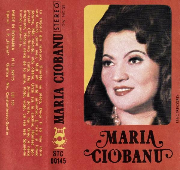 Maria Ciobanu - Maria Ciobanu  (Caseta Audio) [1]