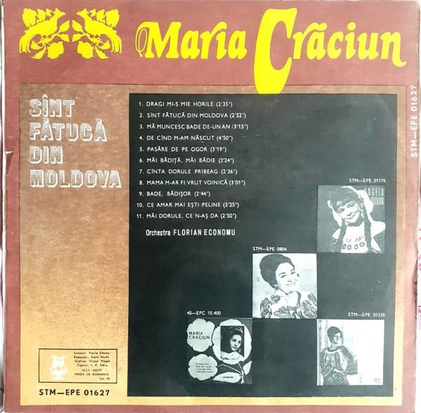 Maria Crăciun - Sînt Fătucă Din Moldova [2]