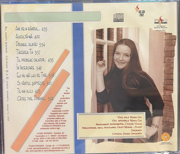 Maria Cuc - Din tainele Iubirii (CD) [2]
