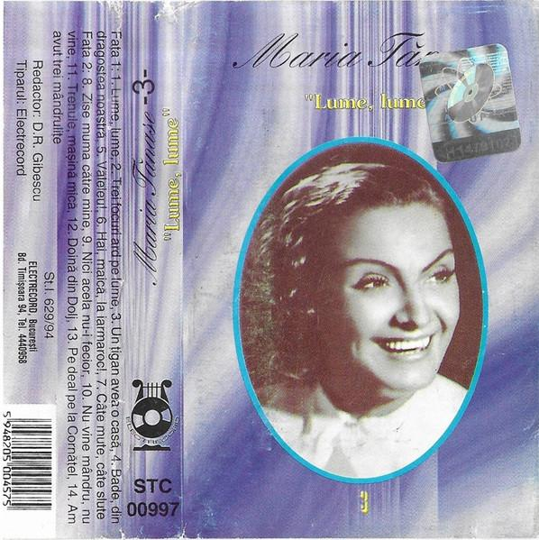 Maria Tănase - -3- Lume, Lume (Caseta Audio) [2]