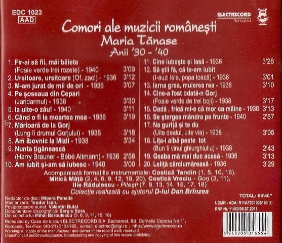 Maria Tănase - Anii '30 - '40 [2]