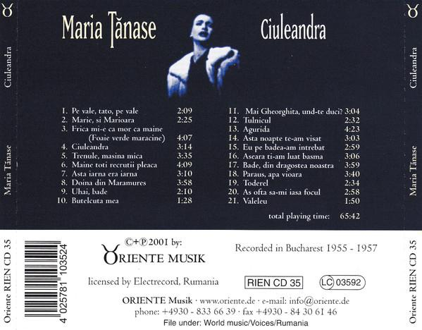 Maria Tănase - Ciuleandra [2]