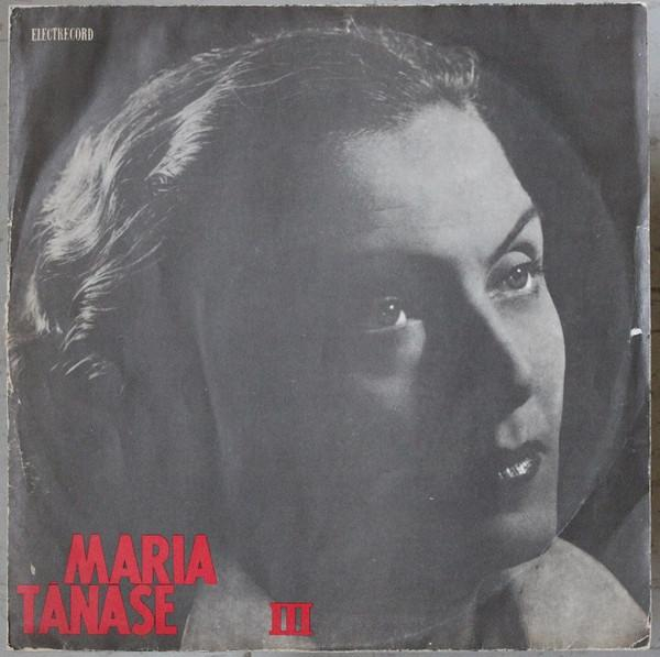 Maria Tănase - Din Cîntecele Mariei Tănase (III), (Disc Vinil) [1]