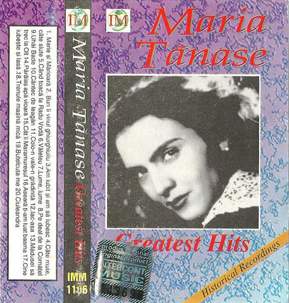 Maria Tănase - Greatest Hits , (Casetă Audio) [2]