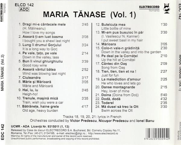 Maria Tănase - Maria Tănase Vol. 1 [2]