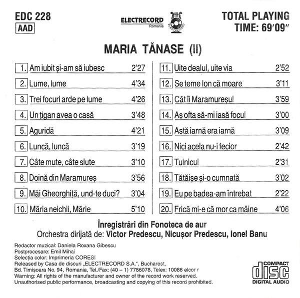 Maria Tănase - Maria Tănase Vol. 2 [2]