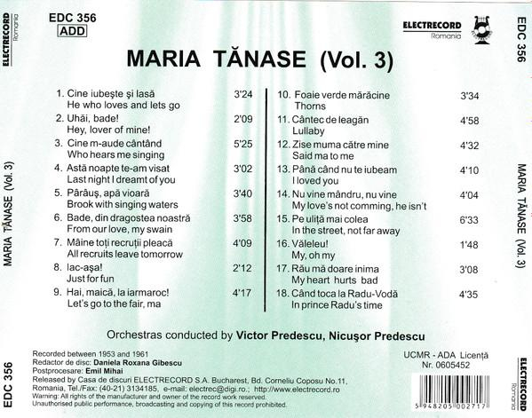 Maria Tănase - Maria Tănase (Vol. 3) [2]