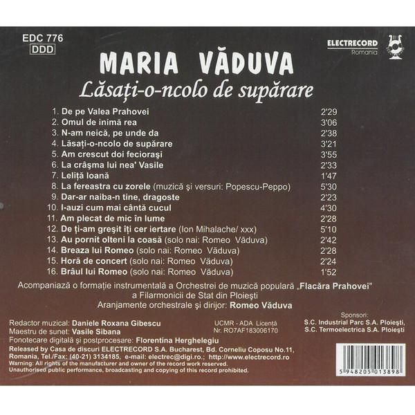 Maria Văduva - Lăsați-o-ncolo De Supărare [2]