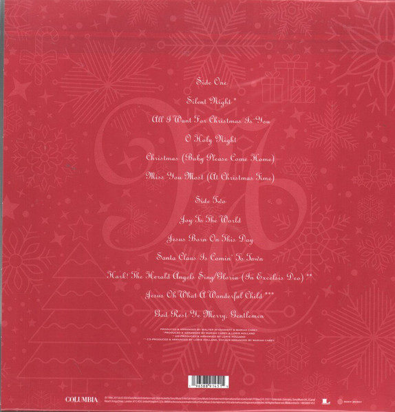 Mariah Carey – Merry Christmas, (Disc Vinil) [2]