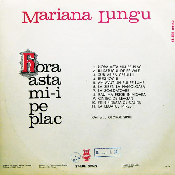 Mariana Lungu - Hora Asta Mi-i Pe Plac [2]