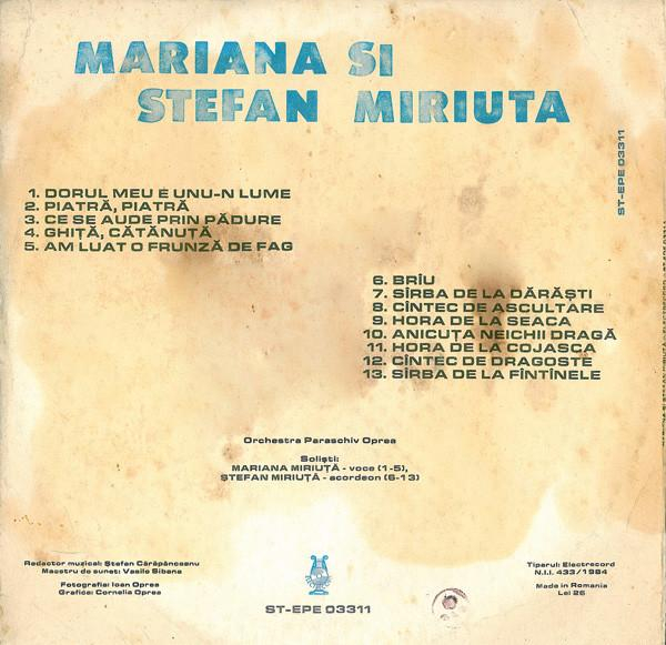 Mariana Miriuță - Mariana Și Ștefan Miriuță [2]