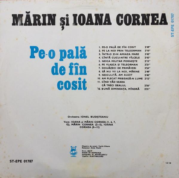 Mărin Cornea - Pe-o Pală De Fîn Cosit (Disc Vinil) [2]