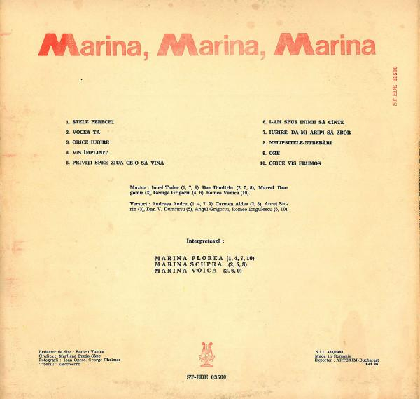 Marina Florea - Marina, Marina, Marina [2]