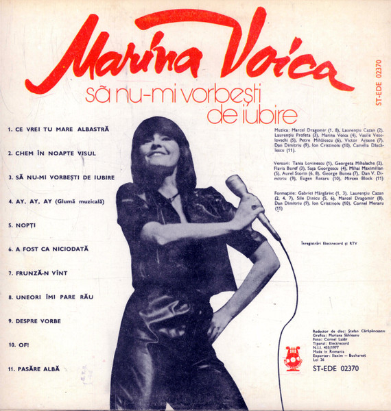 Marina Voica - Să Nu-mi Vorbești De Iubire [2]