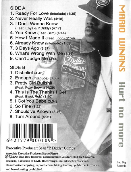 Mario Winans – Hurt No More (CASETA) [2]