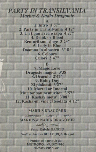 Marius Dragomir & Nadia Dragomir – Party In Transilvania (CASETA) [3]