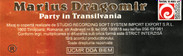 Marius Dragomir - Party In Transilvania , (Casetă Audio) [2]