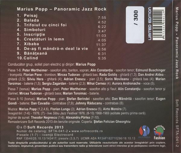 Marius Popp - Panoramic Jazz Rock (CD Audio) [2]