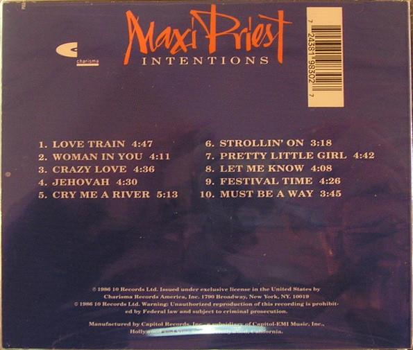 Maxi Priest - Intentions (CD) [2]