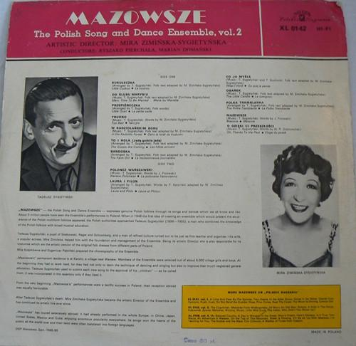 Mazowsze - The Polish Song And Dance Ensemble, Vol. 2 [2]